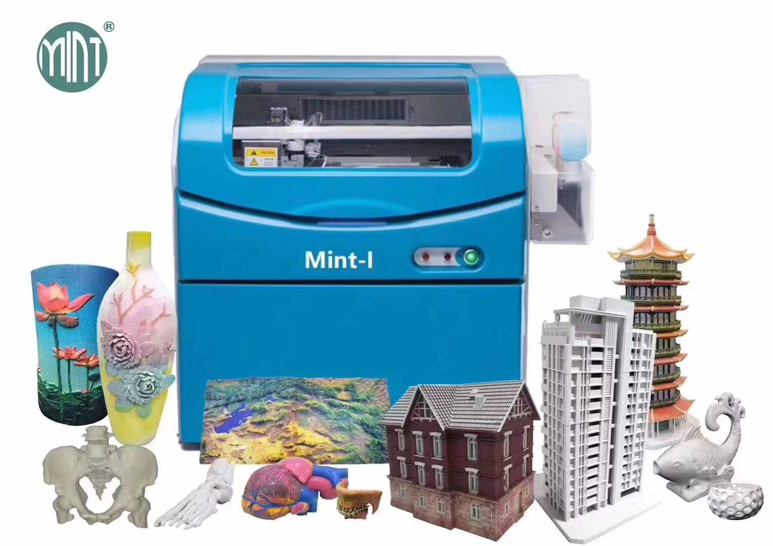 彩色粉末3D打印机的工作原理是什么？