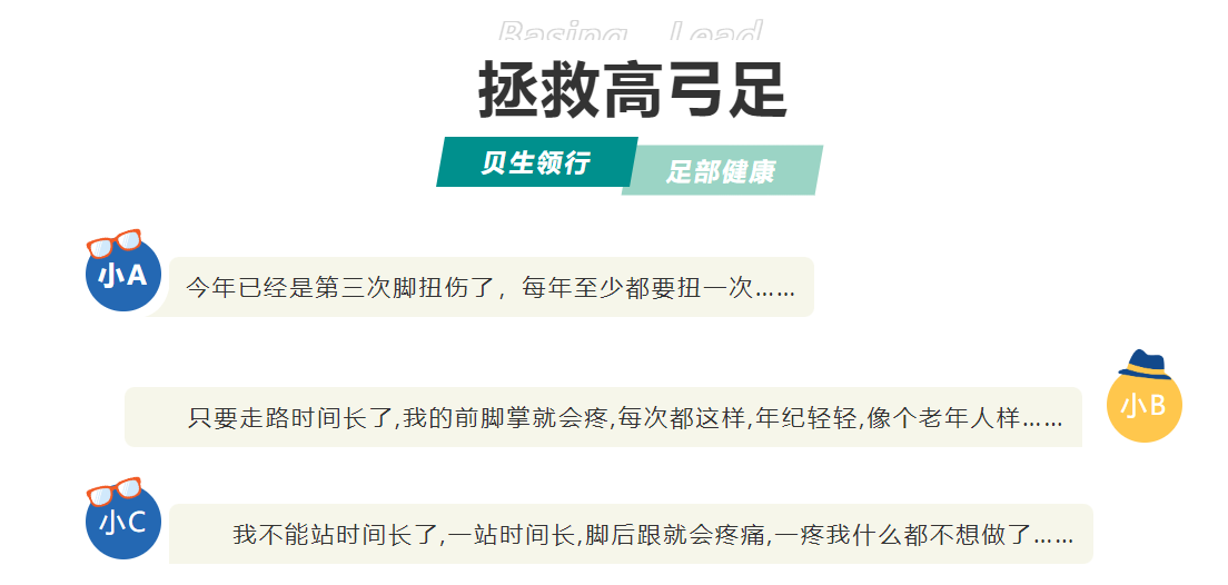 拯救高足弓